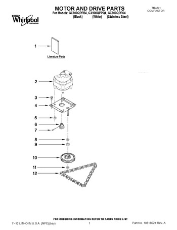 Diagram for GX900QPPS4