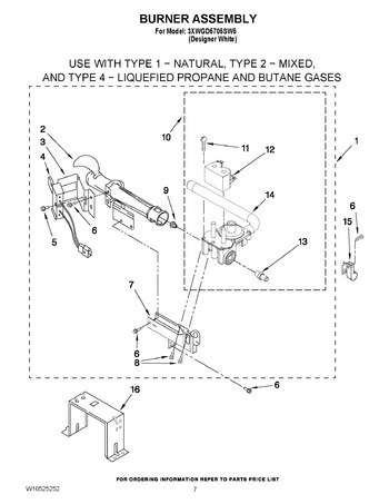 Diagram for 3XWGD5705SW5