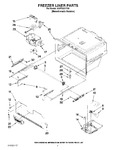 Diagram for 06 - Freezer Liner Parts