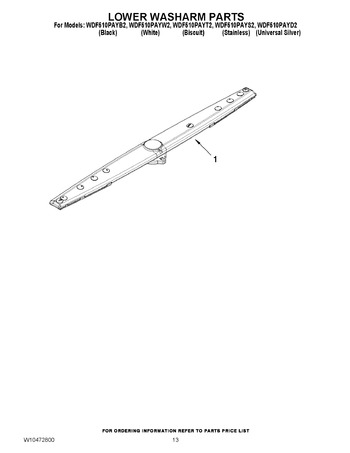 Diagram for WDF510PAYS2