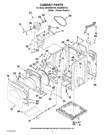 Diagram for WGD8800YC2