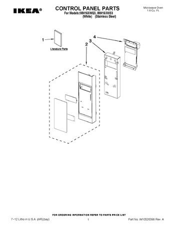 Diagram for IMH16XWS3