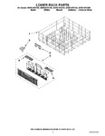 Diagram for 10 - Lower Rack Parts