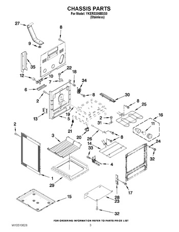 Diagram for YKERS306BSS0