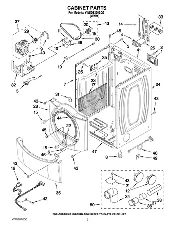 Diagram for YWED9200SQ2