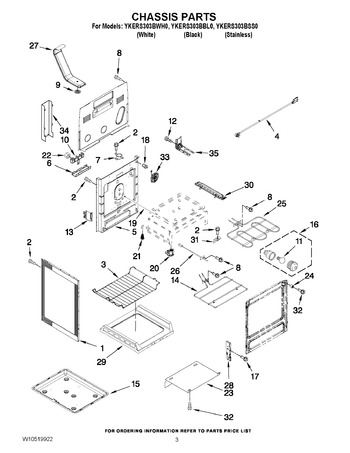 Diagram for YKERS303BSS0