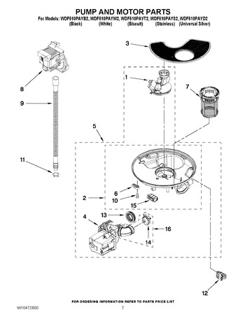 Diagram for WDF510PAYS2