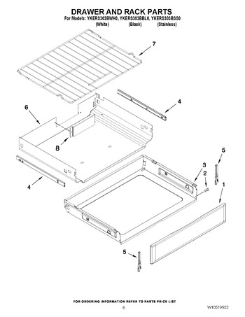 Diagram for YKERS303BBL0