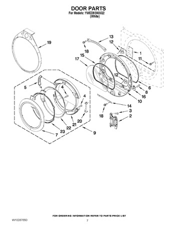 Diagram for YWED9200SQ2