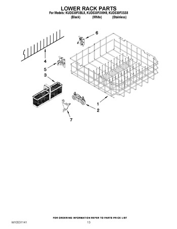 Diagram for KUDS30FXBL8