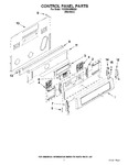 Diagram for 02 - Control Panel Parts