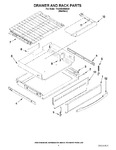 Diagram for 05 - Drawer And Rack Parts