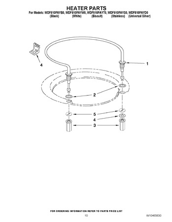 Diagram for WDF510PAYW0