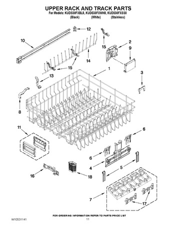 Diagram for KUDS30FXBL8