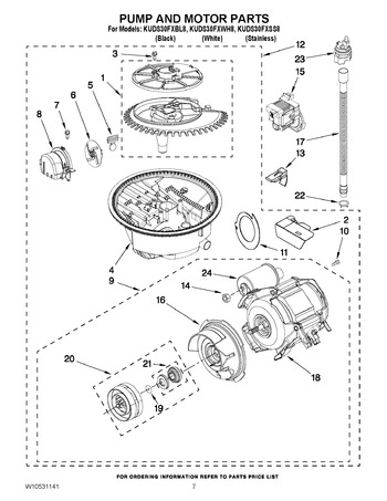 Diagram for KUDS30FXBL8