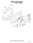 Diagram for 02 - Control Panel Parts