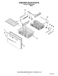 Diagram for 09 - Freezer Door Parts