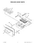 Diagram for 08 - Freezer Door Parts