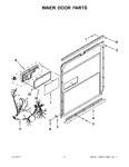 Diagram for 03 - Inner Door Parts