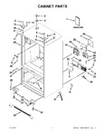 Diagram for 01 - Cabinet Parts