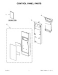 Diagram for 01 - Control Panel Parts