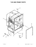 Diagram for 05 - Tub And Frame Parts