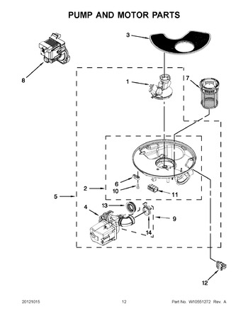 Diagram for WDP350PAAW0