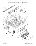 Diagram for 09 - Upper Rack And Track Parts