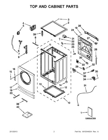 Diagram for WFC7500VW2