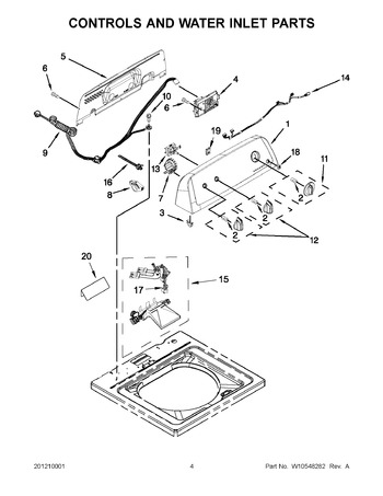 Diagram for ITW4600YQ1