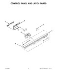 Diagram for 02 - Control Panel And Latch Parts