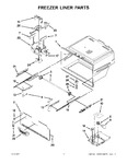 Diagram for 06 - Freezer Liner Parts