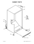 Diagram for 01 - Cabinet Parts