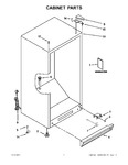 Diagram for 01 - Cabinet Parts