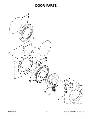 Diagram for WFW9050XW03