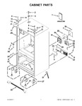 Diagram for 01 - Cabinet Parts