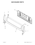 Diagram for 02 - Backguard Parts