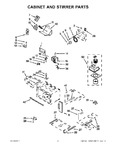 Diagram for 04 - Cabinet And Stirrer Parts