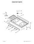 Diagram for 01 - Cooktop Parts