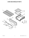 Diagram for 05 - Oven And Broiler Parts