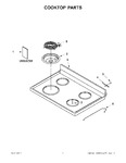 Diagram for 01 - Cooktop Parts