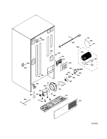 Diagram for ZV800SJ1SS