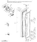 Diagram for Freezer Door