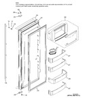 Diagram for Fresh Food Door