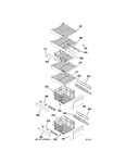 Diagram for Freezer Shelves