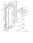 Diagram for Fresh Food Door