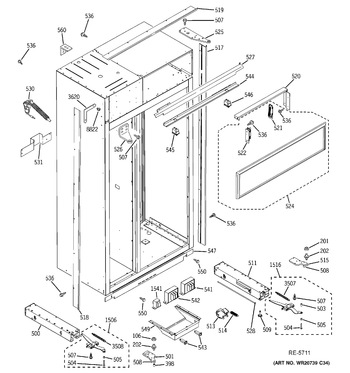 Diagram for ZIS480NXC