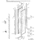 Diagram for Freezer Door