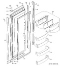 Diagram for Fresh Food Door