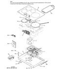 Diagram for Control Panel & Cooktop